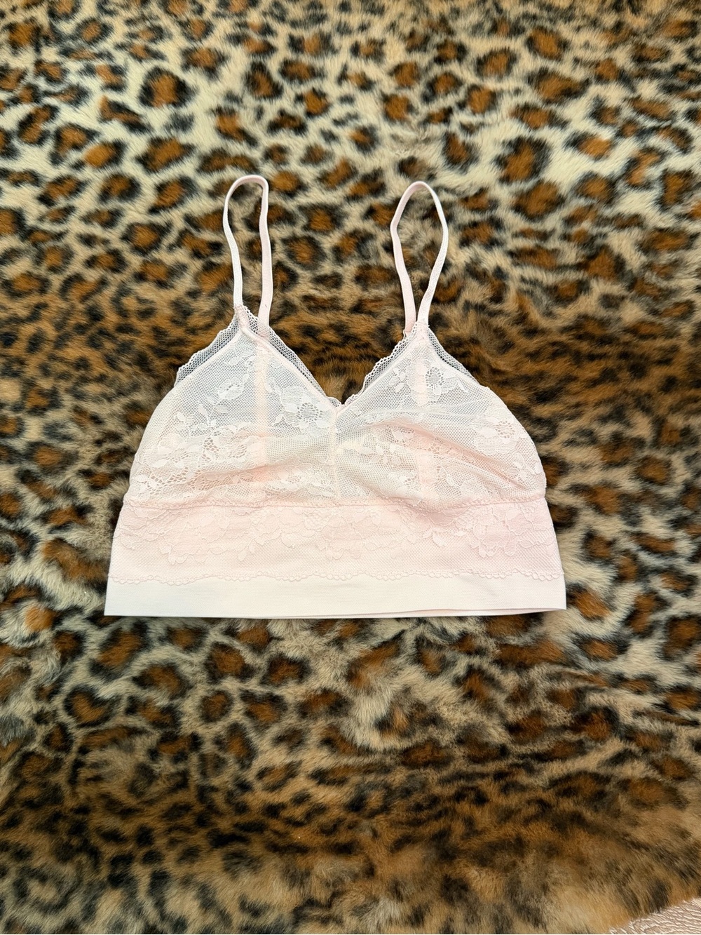 Victoria's Secret Light Pink Lace Bralette
